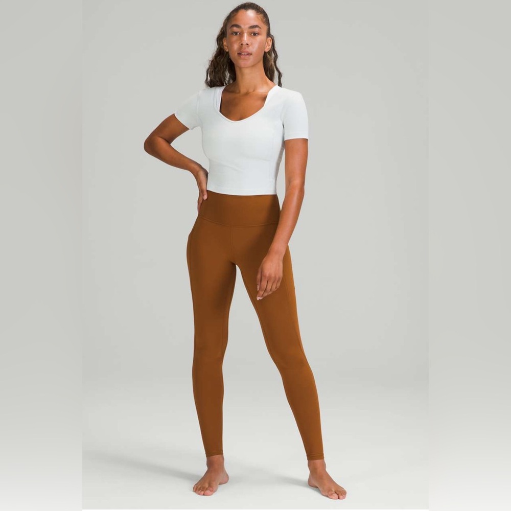 Lululemon Align copper Brown High-Waisted Women's Leggings NWT Sz 10